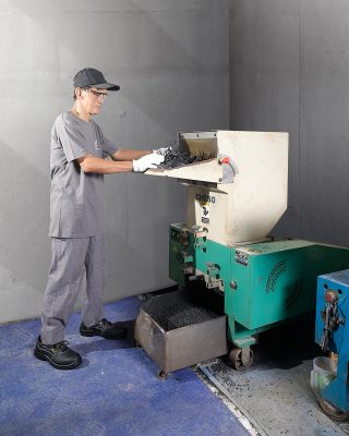 Plastic Shredding Process